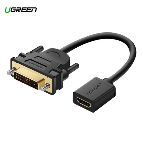 Ugreen Dvi To Hdmi 1080p Adapter Cable Bidirectional Dvi D Male To Hdmi