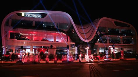 Dubai Gets One Of The Worlds Largest Ferrari Showrooms Youtube
