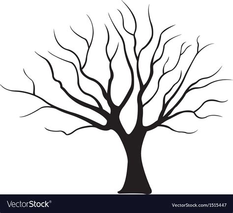 Tree Royalty Free Vector Image Vectorstock