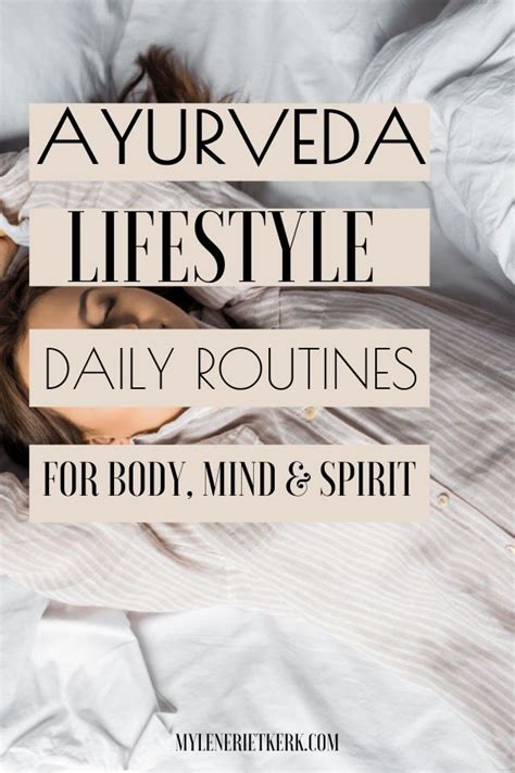 Ayurveda Lifestyle 9 Simple Ayurveda Daily Habits And Routines For