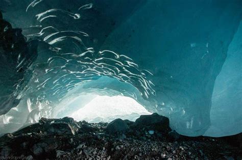 Byron Glacier Ice Caves