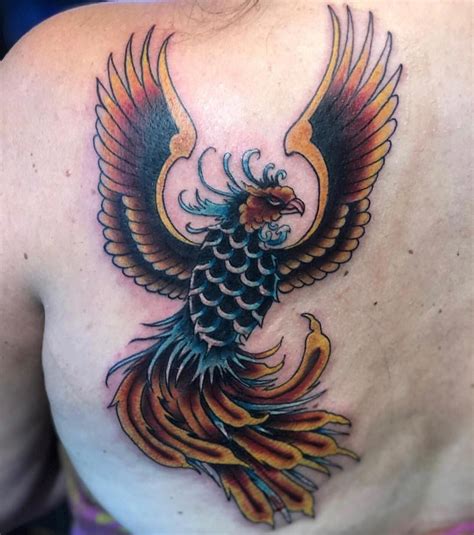 35 Stunning Phoenix Tattoo Chest Arm Ideas