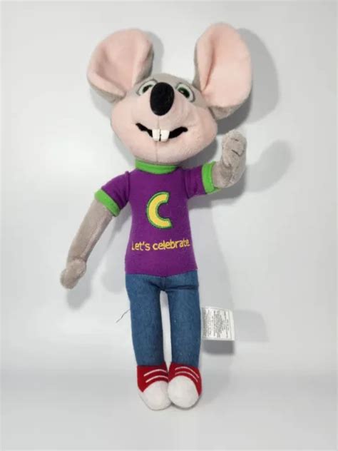 Chuck E Cheese Pizza Mouse 11 Plush Stuffed Animal Toy 2013 Chucky