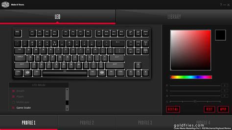 Elevate your game with the masterkeys line of gaming keyboards and focus on what really matters most keyboard software sucks, but ours doesn't. Cooler Master MasterKeys Pro S - RGB Mechanical Keyboard ...