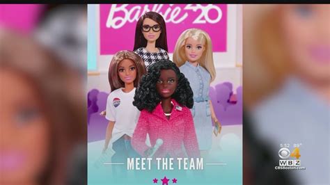 Barbie 2020 Campaign Team Dolls Feature Black Female Candidate Youtube