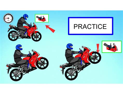 It took me 6 hours 55 minutes to wheelie 100 metres.learn to manual video. How to Wheelie a Motorcycle: 10 Steps (with Pictures ...