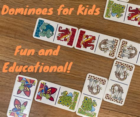 Dominoes For Kids For Fun And Education Pocket Homeschool