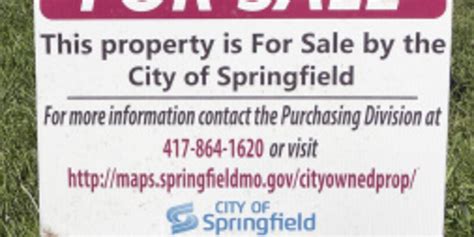 19 Surplus Properties Up For Sale In Springfield