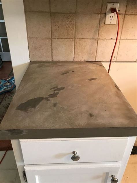 Can You Put Concrete Over Laminate Countertops Interior Paint Patterns