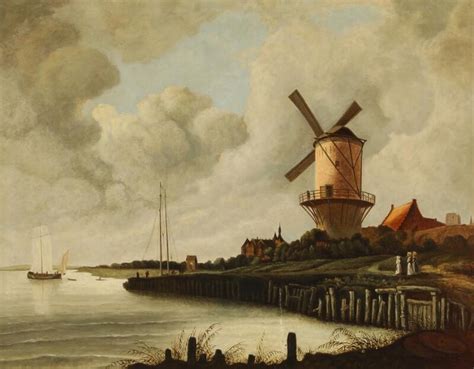 Jacob Van Ruisdael The Windmill Mutualart