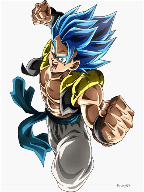 Gogeta Blue Stickerundefined By Frag57 Redbubble