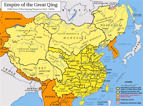 Qing Dynasty In Inner Asia Wikipedia