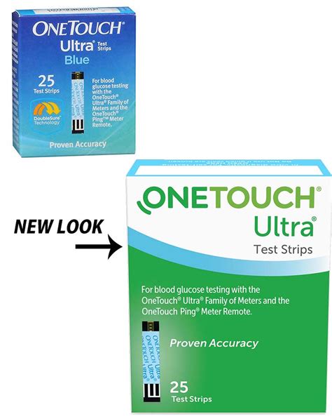 Onetouch Ultra Blue Test Strips 25 Ct The Online Drugstore