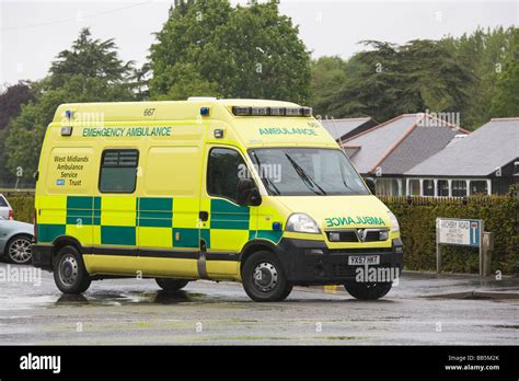 West Midlands Ambulance Hi Res Stock Photography And Images Alamy