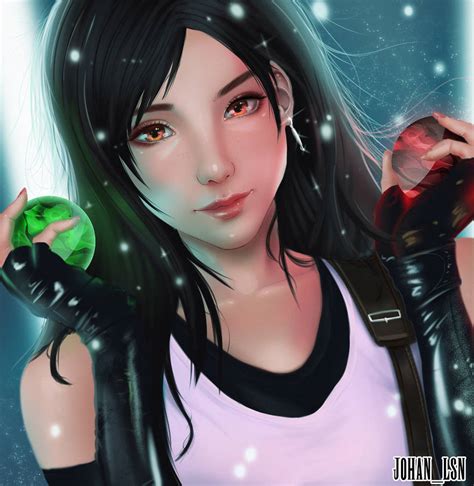 Tifa Portrait By Johanlsn On Deviantart