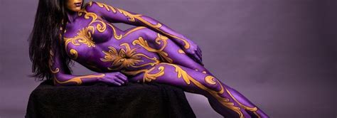 47 Crazy Beautiful Female Body Paint Models With Pictures