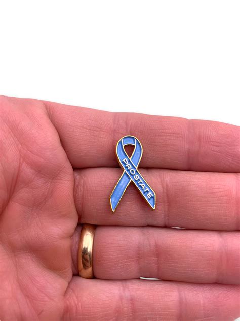 L26 Prostate Cancer Lapel Pin Prostate Cancer Ribbon Pin