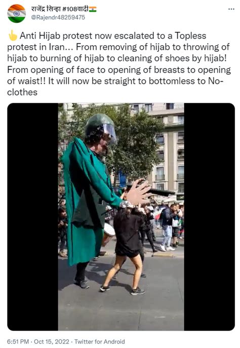 No This Viral Video Does Not Show Nude Iranian Protestors Viral Video Is From 2019 Chilean