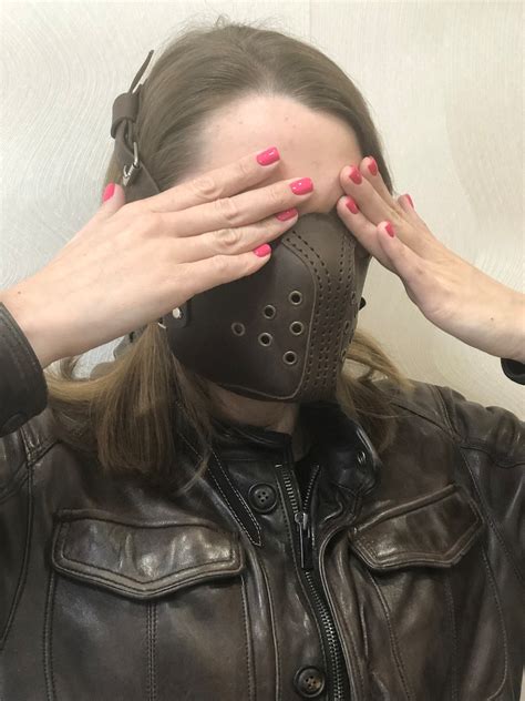 Bondage Bdsm Gag Leather Bondage Face Mask Head Mask Etsy