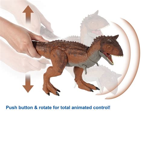 Jurassic World Control N Conquer Carnotaurus Toro Dinosaur Toy