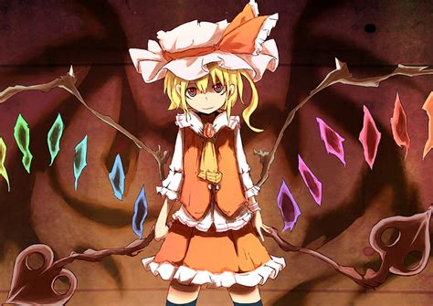 Can We Play Shadow Touhou Wall Flandre Scarlet Hd Wallpaper Peakpx