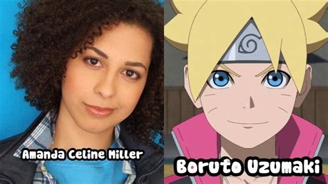 Characters And Voice Actors Boruto Youtube