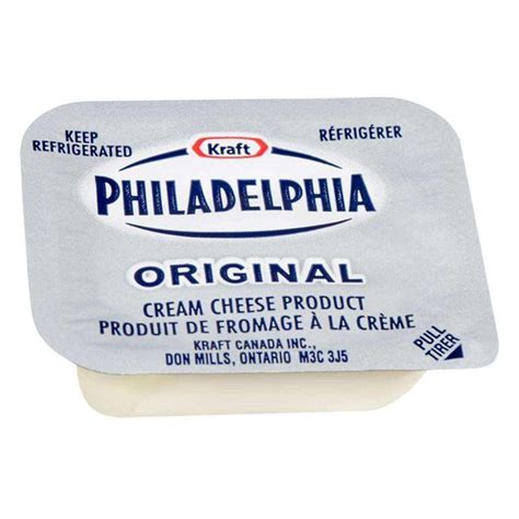 Philadelphia Original Cream Cheese 200 X 18g Restaurant Supplies