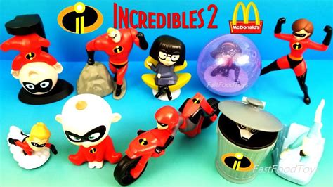 Incredibles 2 Mcdonalds Happy Meal Toys Toywalls