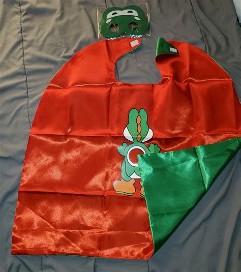 Super Mario Themed Cape And Mask 6 Character Kid Costume Set Etsy