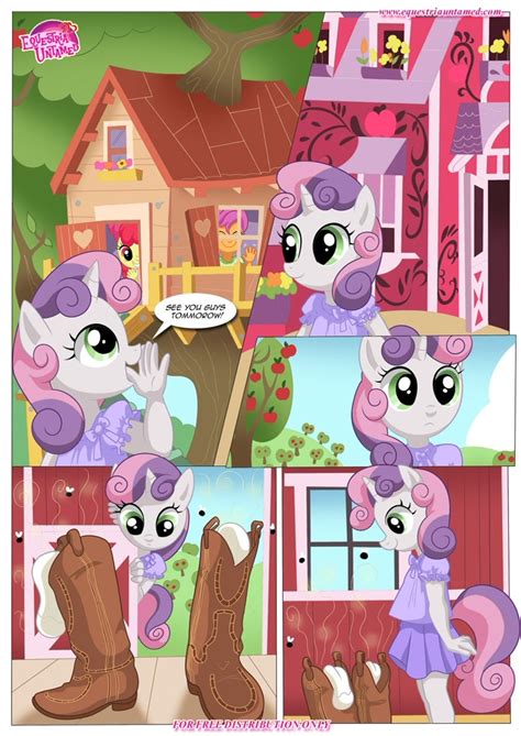 Safe Artist Bbmbbf Apple Bloom Scootaloo Sweetie Belle Anthro Comic Be My