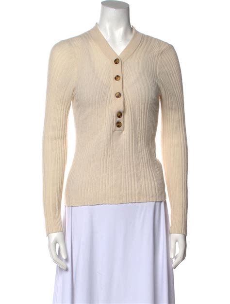 Naked Cashmere Cashmere V Neck Sweater Neutrals Knitwear Clothing
