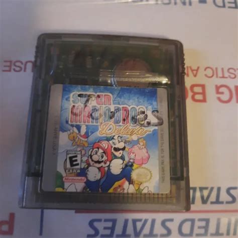 Super Mario Bros Deluxe Nintendo Game Boy Color Gameboy Original