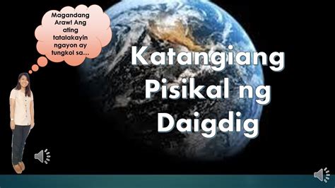 Ano Ibig Sabihin Ng Pisikal Na Katangian Kahalagang