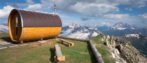 Sauna Destate Picture Of Rifugio Lagazuoi Cortina Dampezzo Tripadvisor