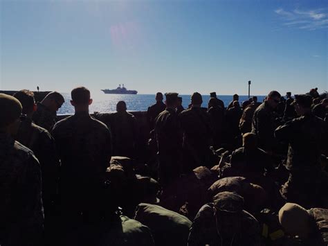 24th Marine Expeditionary Unit Leaves For Deployment