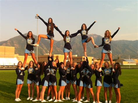 Cheerleading Salem Hills High School