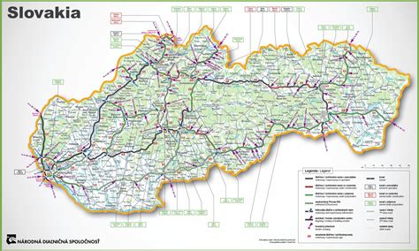 2000x1006 / 347 kb go to map. Slovakia road map