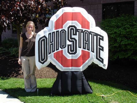 Ohio State Block O Inflatable Image A Photo On Flickriver