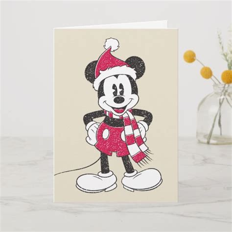 Create Your Own Folded Holiday Card Disney Christmas