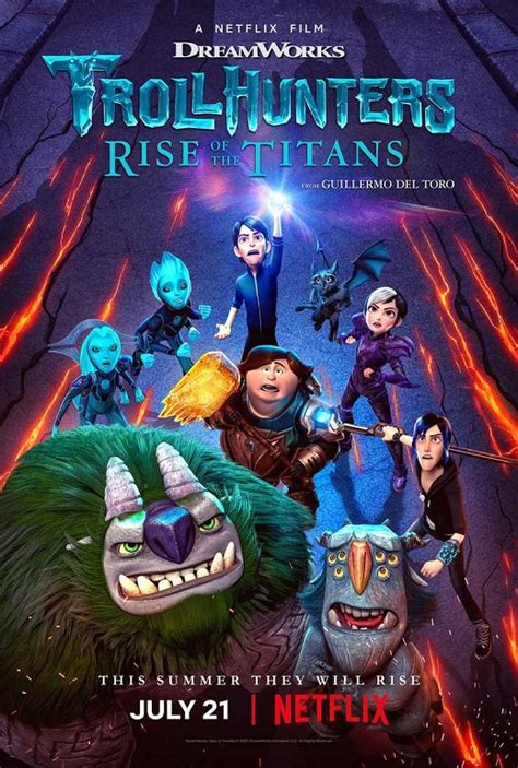 The trailer for the upcoming animated movie trollhunters: Trollhunters: Rise of the Titans, Film Pamungkas Saga ...