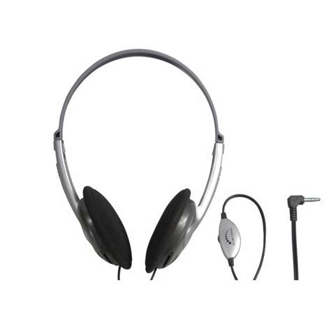 Soundlab Lightweight Stereo Headphones With Volume Control Soundlab