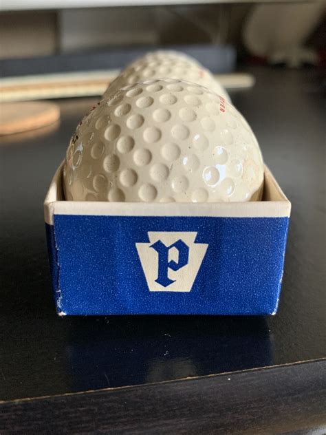Vintage Pennsylvania Pennbilt 3 Pack Golf Ball Sleeve New Cadwell Cover