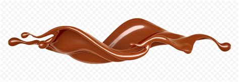 HD Melted Chocolate Splash PNG Citypng