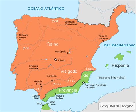 Iberia 586 Es Hispania Visigoda Wikipedia La Enciclopedia Libre