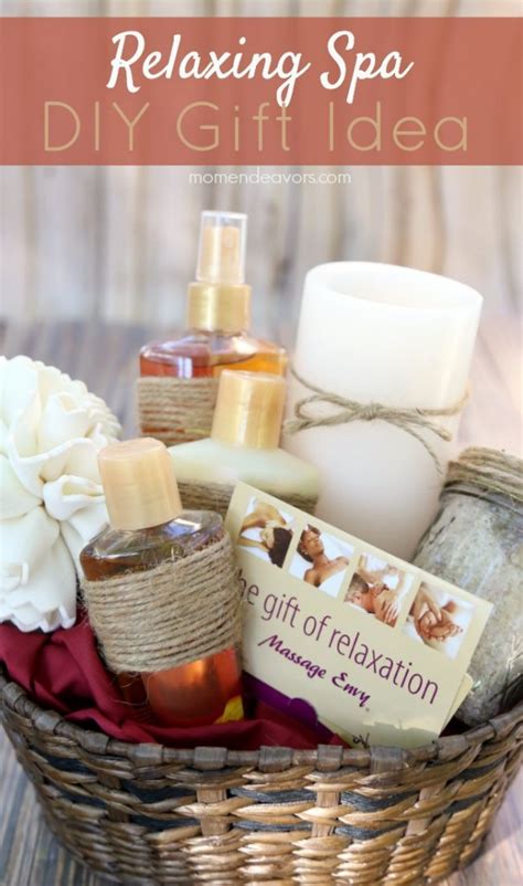 Ideas en 5 minutos familia. DIY Relaxing Spa Gift Idea