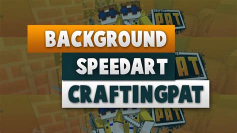 Backround Speedart Craftingpat Youtube