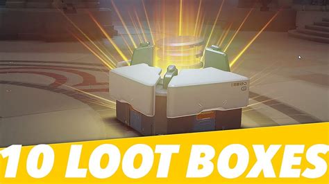 Overwatch Winter Loot Box Opening Youtube