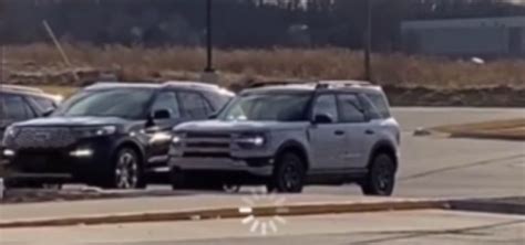 Spied Heres How The Ford Bronco Sport Looks Next To The Explorer