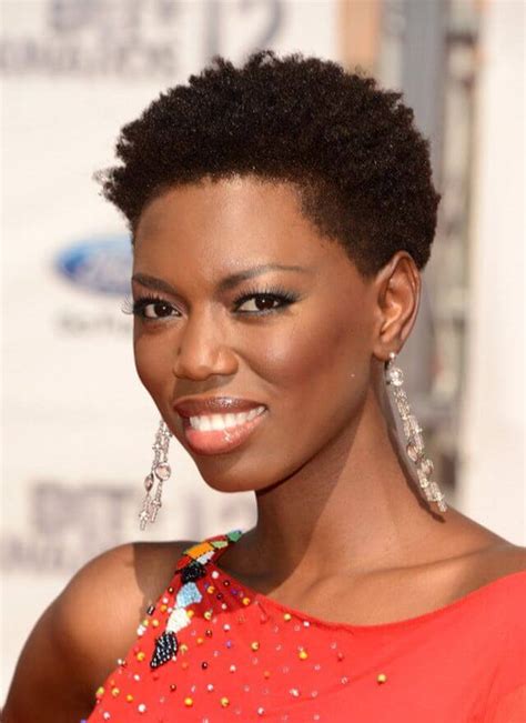 In case you needed further confirmation, this constructive cut shows that natural curls can be worn in endless ways. Short Haircuts For Black Women With Natural Hair - 50+