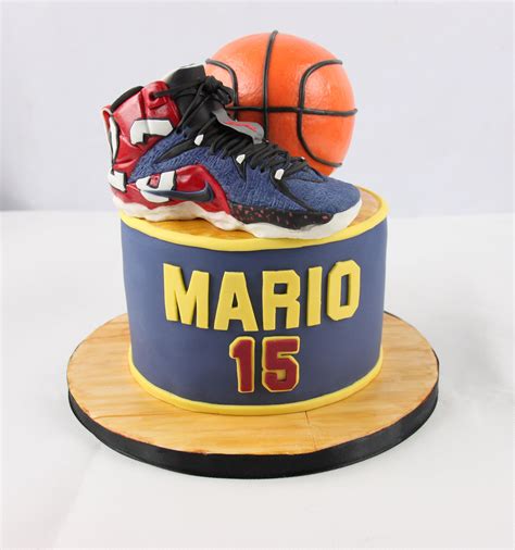 Idea By Kimberly Brown On Ryan Sports Themed Cakes Nike Lebron Cake